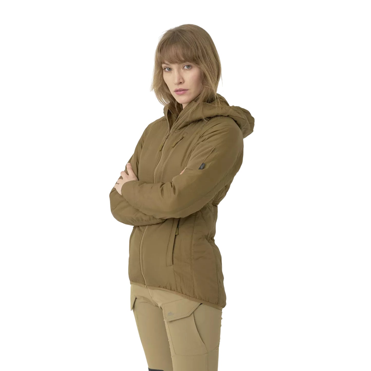 Куртка женская Helikon-Tex Wolfhound Hoodie Jacket Coyote
