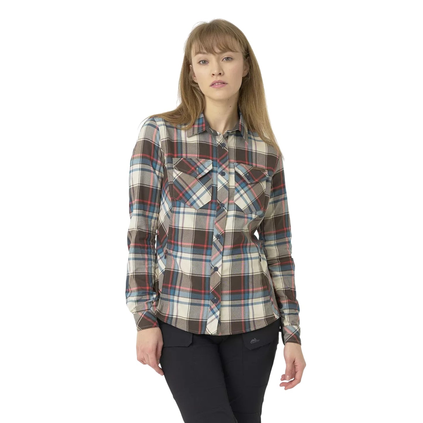 Рубашка женская Helikon-Tex Marigold Shirt True Grey Checkered