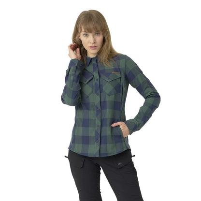 Рубашка женская Helikon-Tex Marigold Shirt Moss Green Checkered