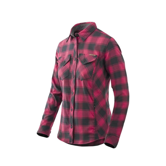 Рубашка женская Helikon-Tex Marigold Shirt Coral Crimson Checkered