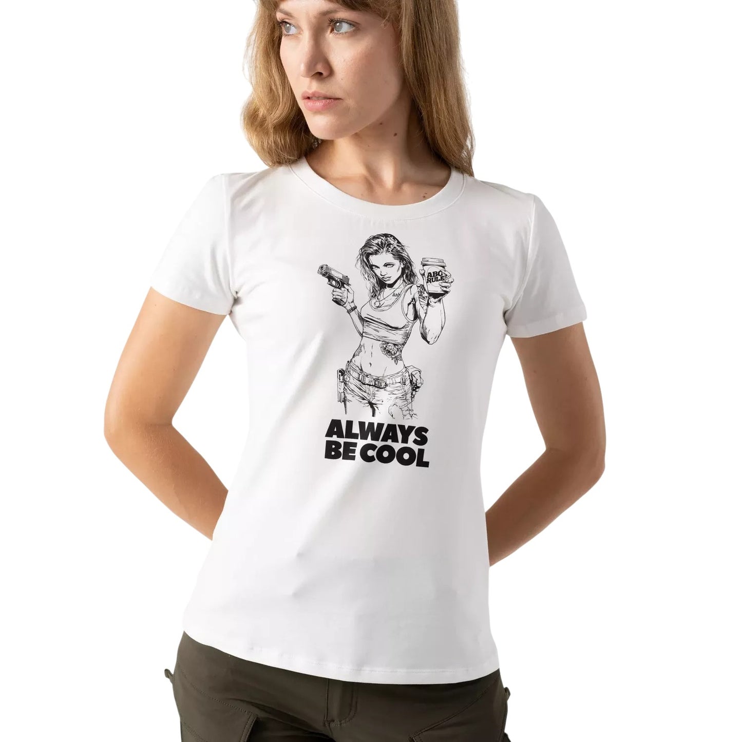 Футболка женская Helikon-Tex T-shirt (ABC) Black