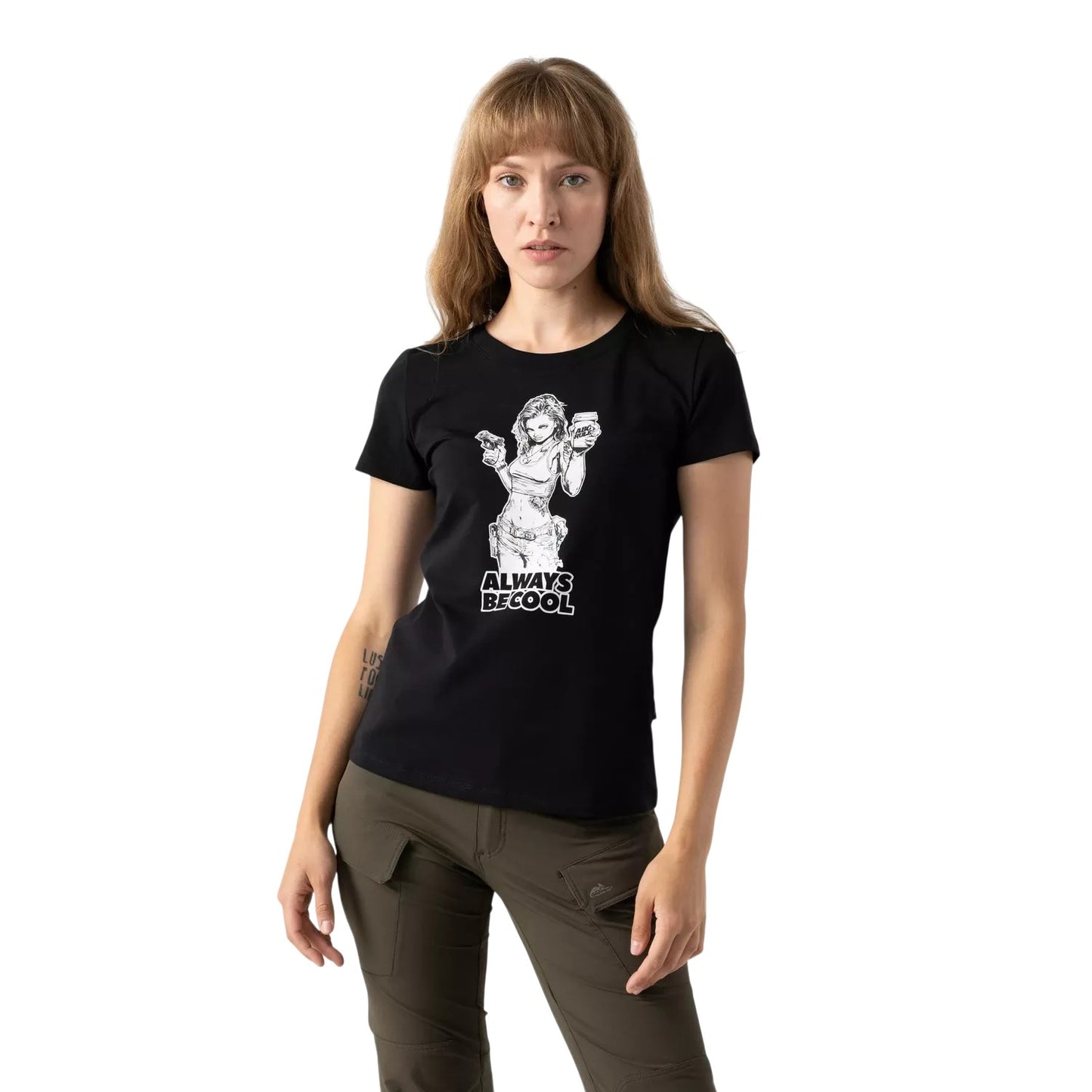 Футболка женская Helikon-Tex T-shirt (ABC) Black