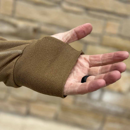 Рубашка Kitanica Quarter Zip Base-Layer Coyote Brown