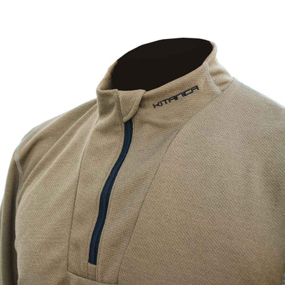 Рубашка Kitanica Quarter Zip Base-Layer Coyote Brown