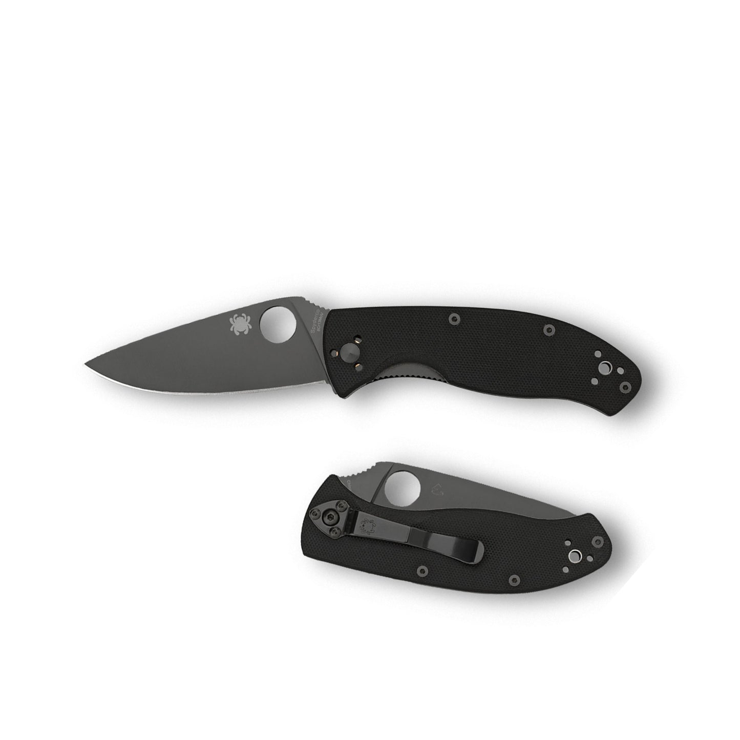 Нож Spyderco Tenacious Black Blade Black