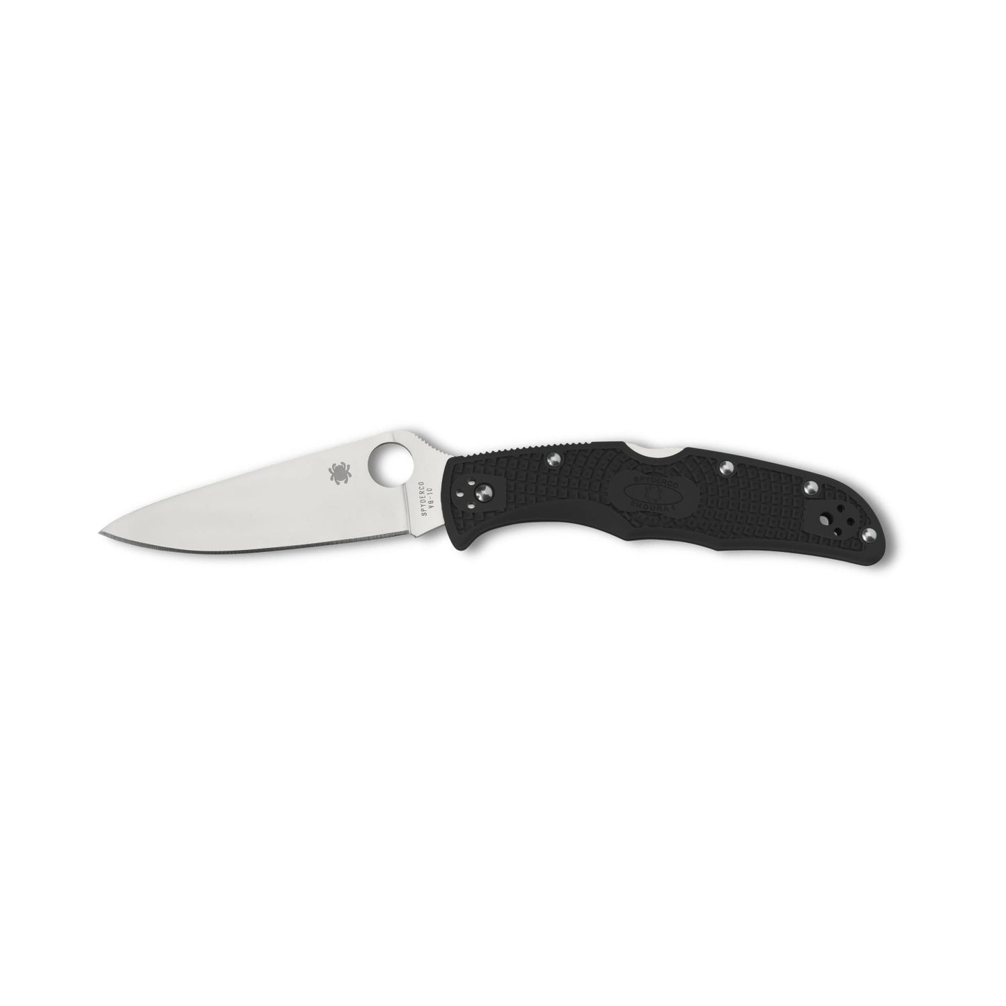 Нож Spyderco Endura 4 Lightweight Flat Ground Black