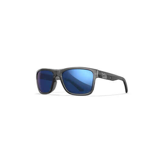 Очки баллистические Wiley X Ovation Captivate Pol Blue Mirror Gloss Crystal Dark Grey Frame