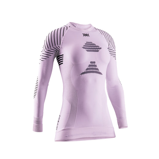 Лонгслив женский X-Bionic Invent 4.0 Shirt Lg Sl Winsome Orchid/Opal Black
