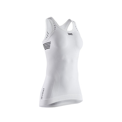 Майка женская X-Bionic Invent 4.0 Lt Singlet Arctic White/Dolomite Grey
