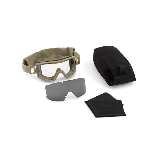 Очки-маска баллистические Revision Merlin Hawk Clear/Smoke Tan 499 Frame