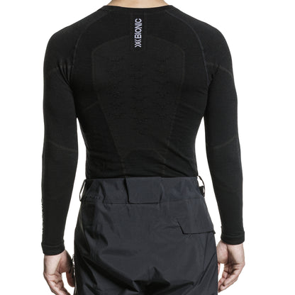 Футболка X-Bionic Symbio Merino Shirt LS  Opal Black