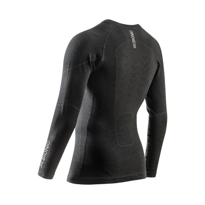 Футболка X-Bionic Symbio Merino Shirt LS  Opal Black