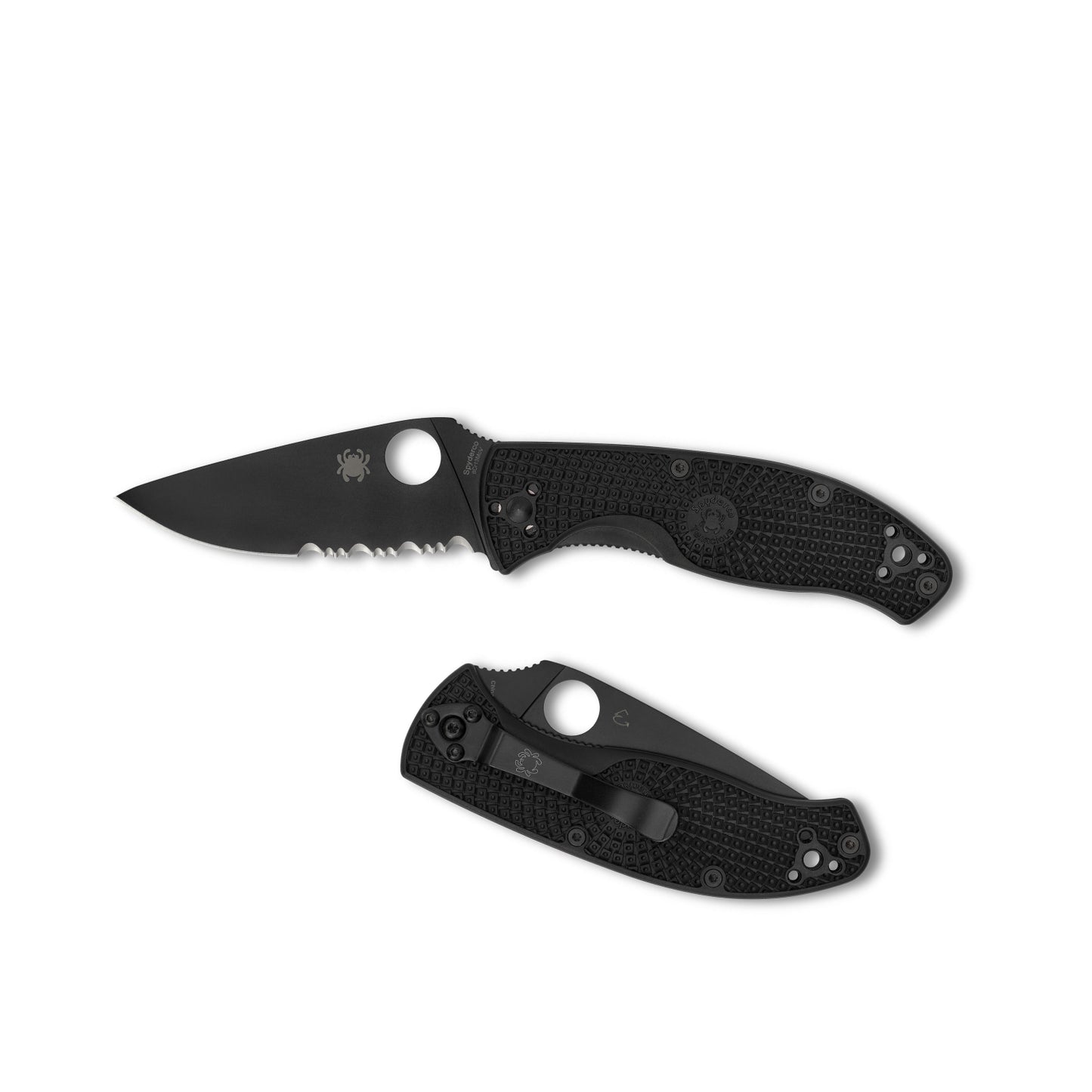 Нож Spyderco Tenacious Lightweight Black Blade Black