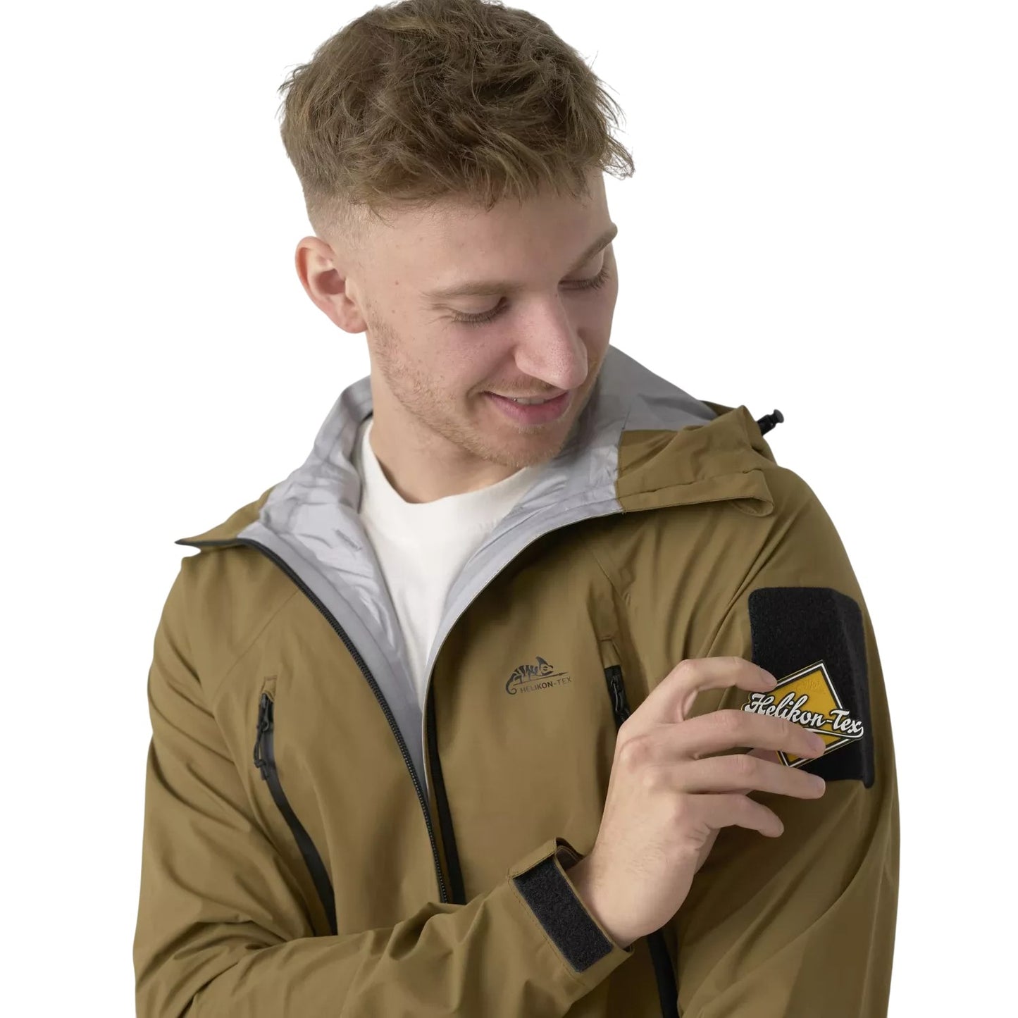 Куртка Helikon-Tex SQUALL Hardshell Jacket-TorrentStretch Coyote