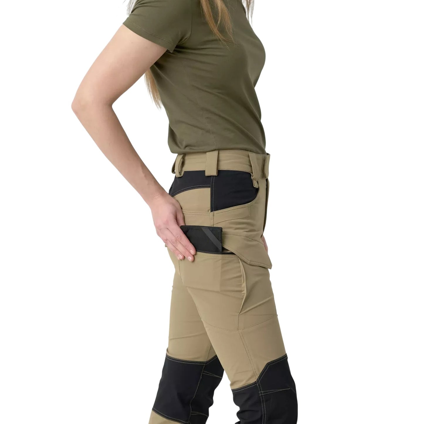 Брюки женские Helikon-Tex OTP (Outdoor Tactical Pants) - VersaStretch Black